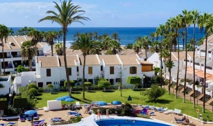 Penthouse Las Americas First Line De Lux アロナ エクステリア 写真
